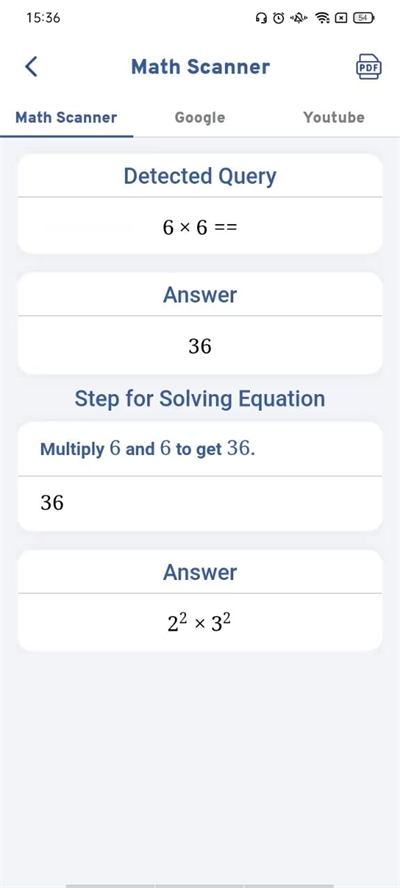 Math Scanner使用教程